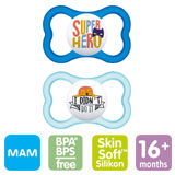 MAM Air nappar, symmetriska, silikon stl.3