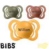 BIBS Couture Namnnappar, anatomiska, latex, stl. 1