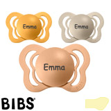 BIBS Couture Namnnappar, anatomiska, latex, stl. 1
