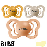 BIBS Couture Namnnappar, anatomiska, latex, stl. 2