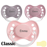 Classic Namnnappar, runda, latex stl.1
