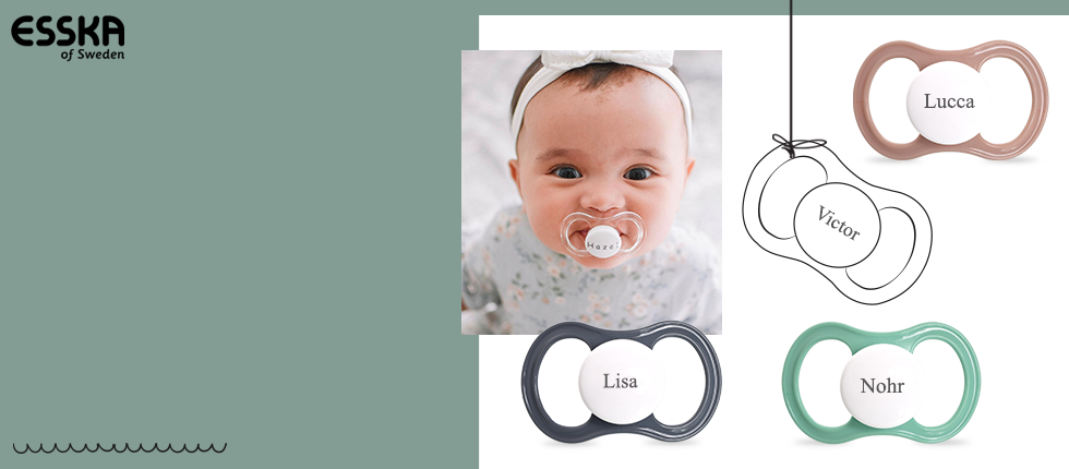 Våra populära Esska Happy Namnnappar